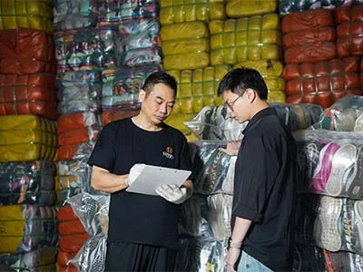 auditors reviewing their inventory at the end of the work day